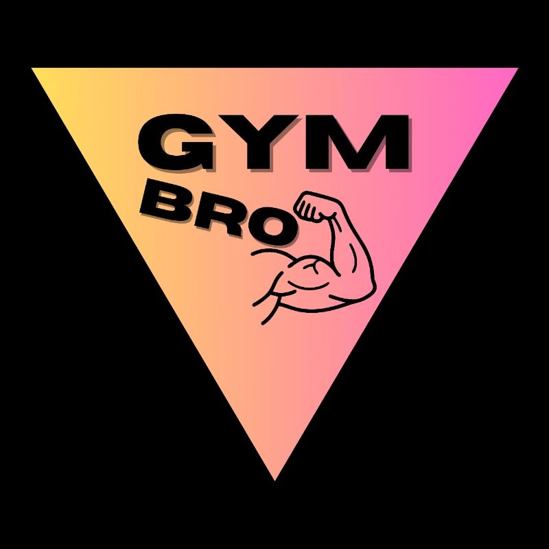 Muscle Logo Triangle