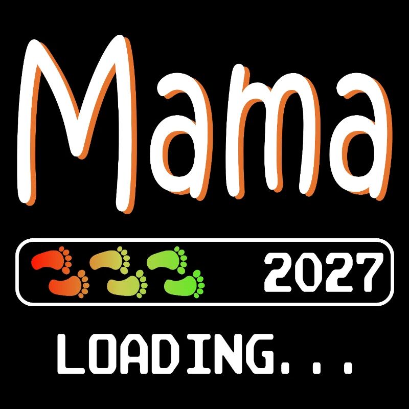 Mama 2027 loading werdende Mutter Schwangerschaft