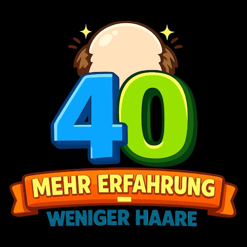 40 Expérience de plus Moins de cheveux