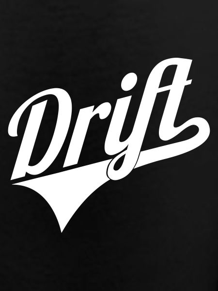 Drift lettering logo