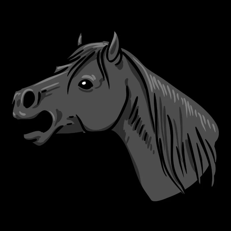 Portrait de cheval