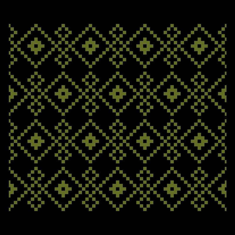 Pull uni de Noël (vert)