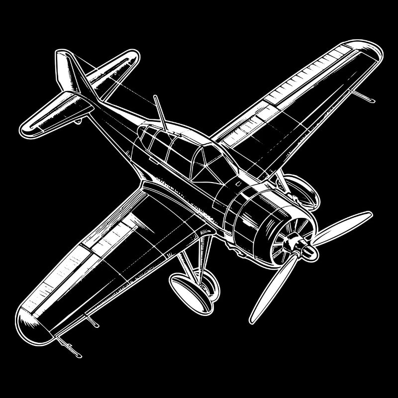 Propeller plane