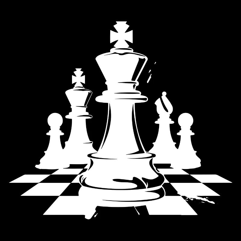 Chess Pieces Drawing