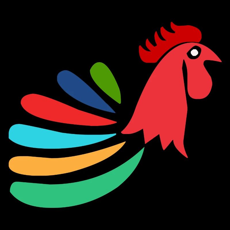 HAHN. PFERD. HENNE. HAHN. TIER. VOGEL. EINHORN.