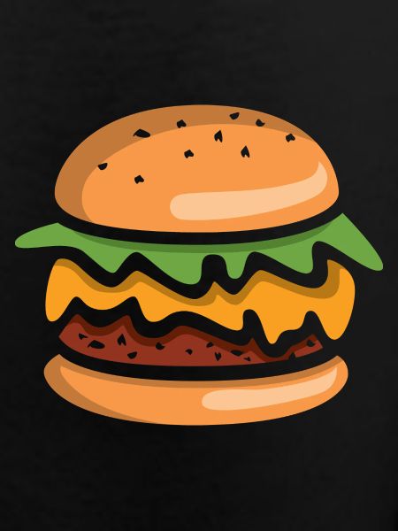 Comic Burger Cheeseburger