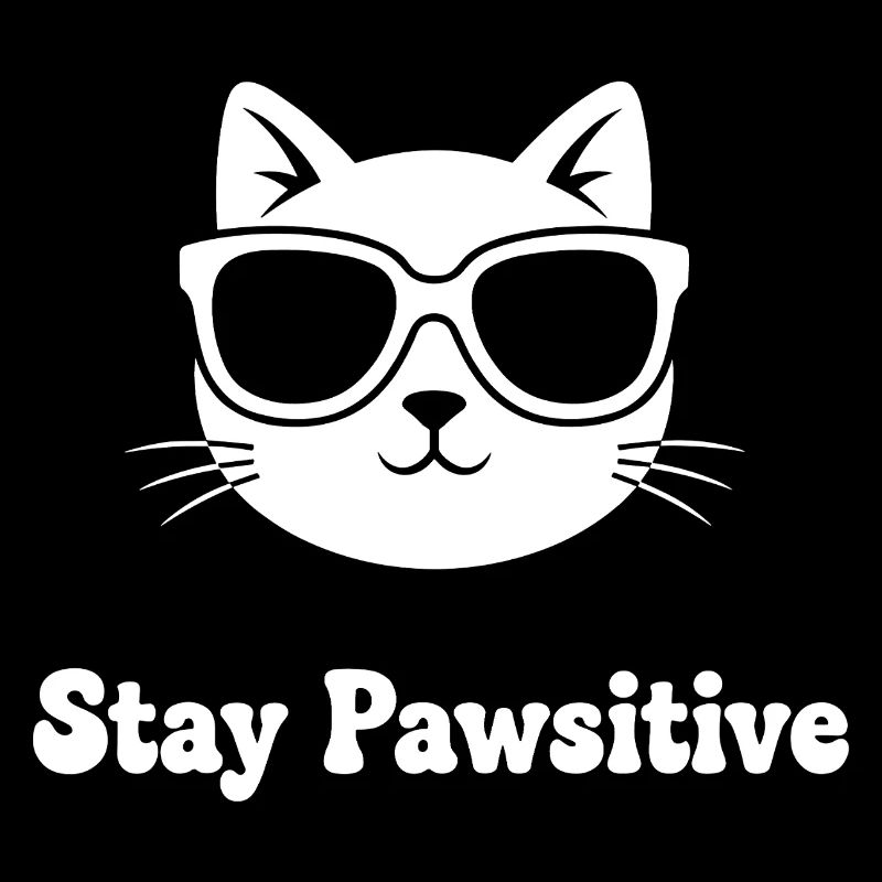 Lunettes de soleil Stay Pawsitive Cat