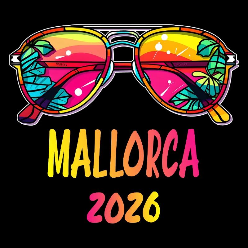 Lunettes de soleil néon de Majorque 2026