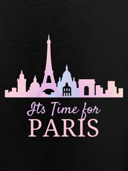 Pastel Paris Skyline