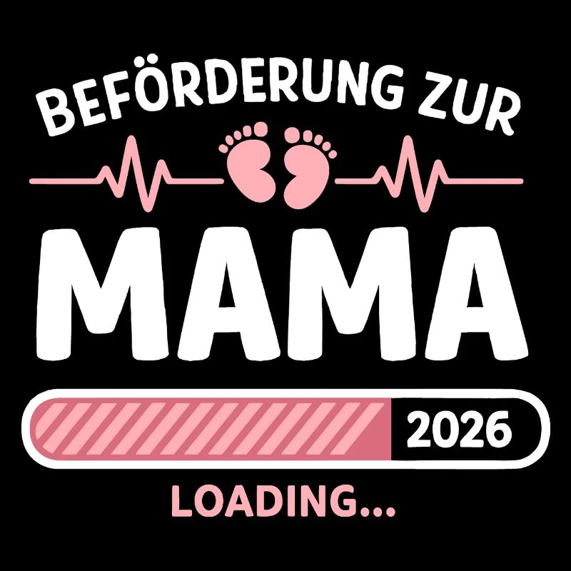 Mama 2026 Loading Beförderung Geschenk