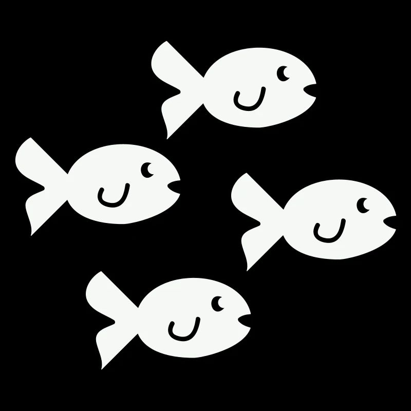 Four Friendly Little Fish