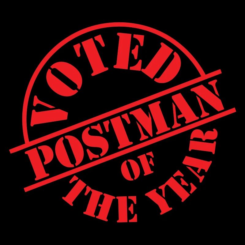 Facteur de l'année tampon postal anglais