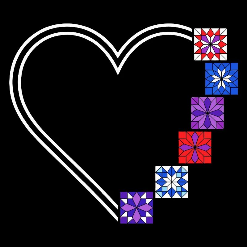 Quilting Passion | Hearts and Patchwork Blocks
