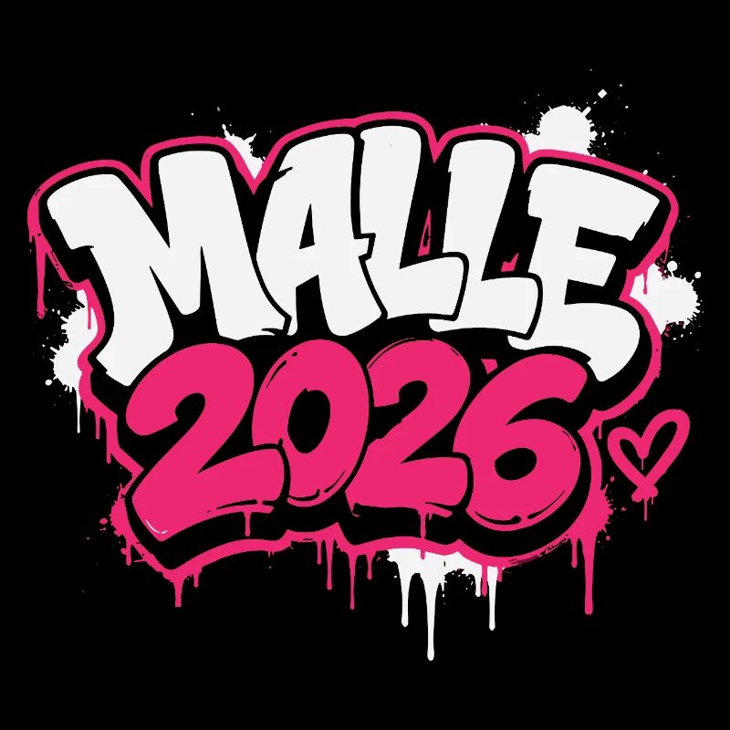 MALLE 2026 Graffiti Imprimé