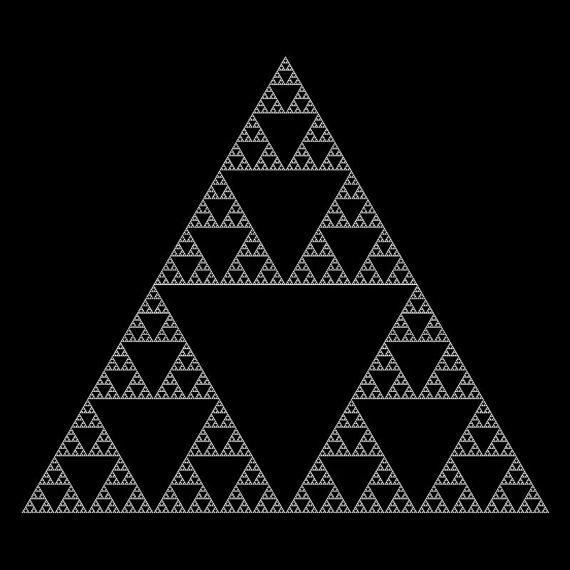 Sierpinski Triangle Sierpinski Gasket Sierpinski