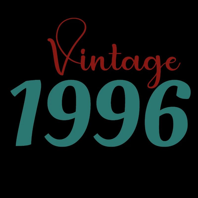 Tee 30 Ans Rétro 70s Né(e) 1996