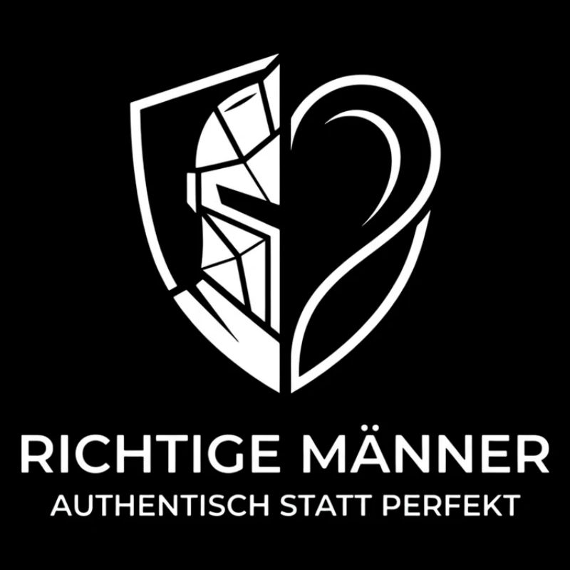 Authentische Männer Shield