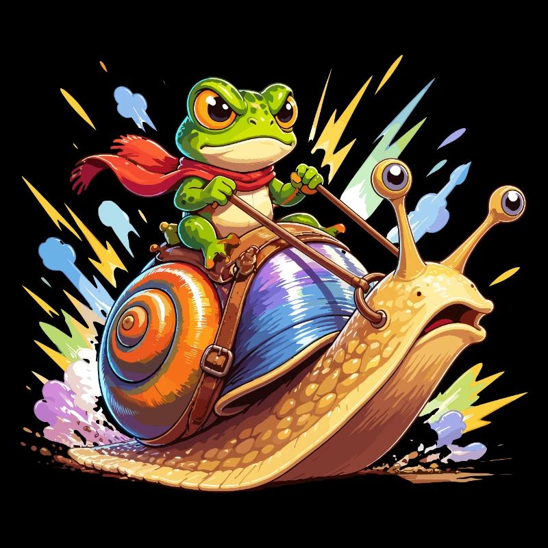 Froschritter on snail