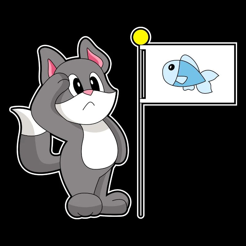 Drapeau de chat