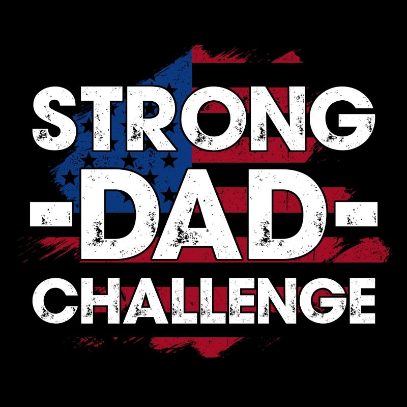 Strong Dad Challenge Tee