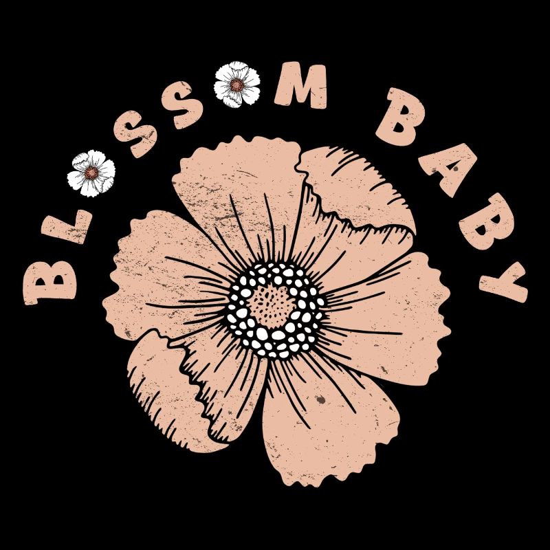 Jolie fleur - Conception de fleur de printemps mignonne