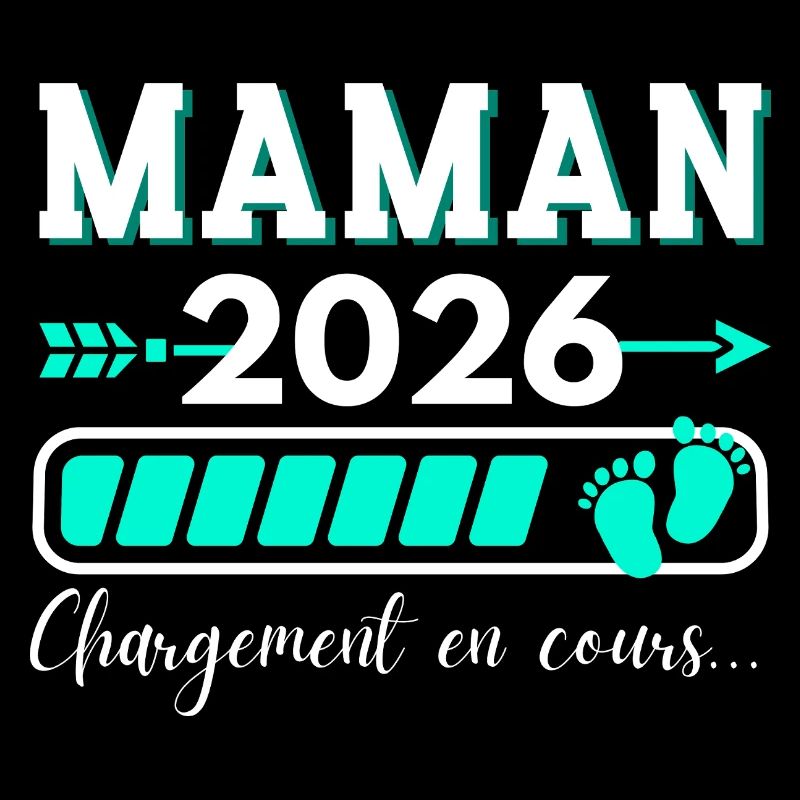 Mama 2026 Spaß Geschenk Mutter kündigt Schwangerschaft an