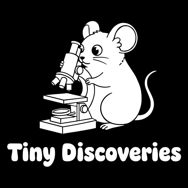 Petites découvertes : Souris devant le microscope