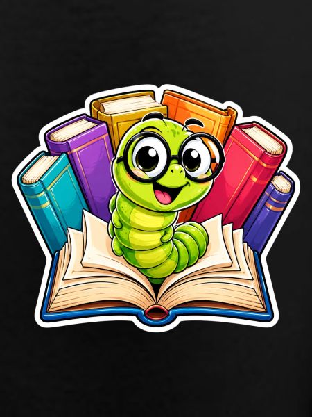 Cheerful Bookworm