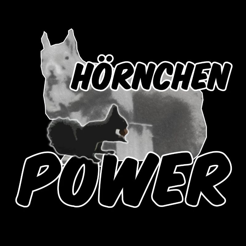 Hörnchenpower Eichhörnchen Tiere Spruch