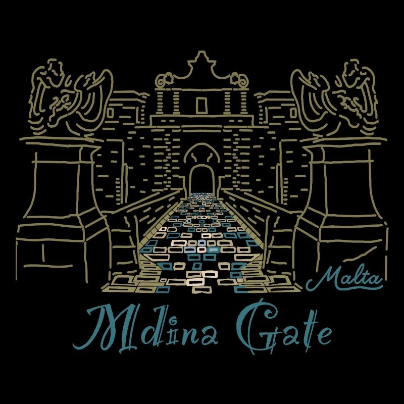 Mdina Gate, Malte