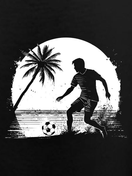 Soccer Boy Drawing