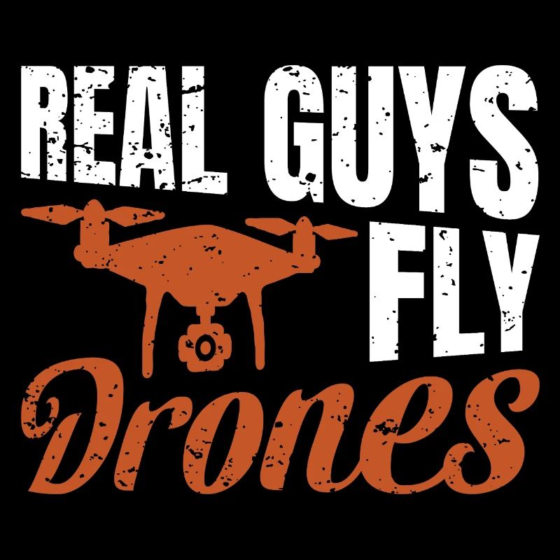 De vrais gars pilotent des drones