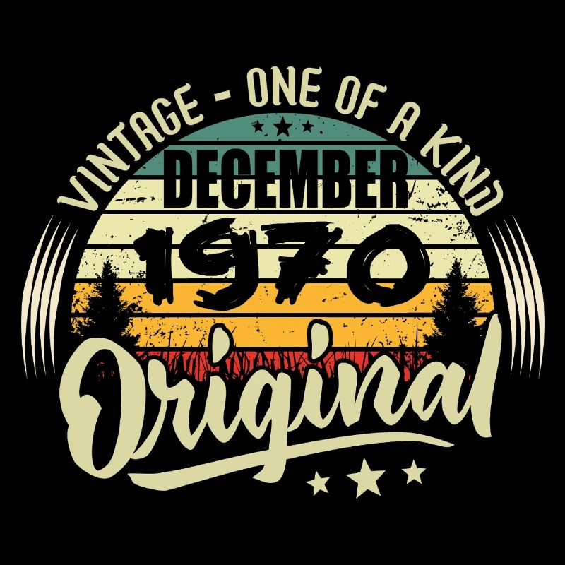 Dezember 1970 - Vintage Authentic Dezember 1970