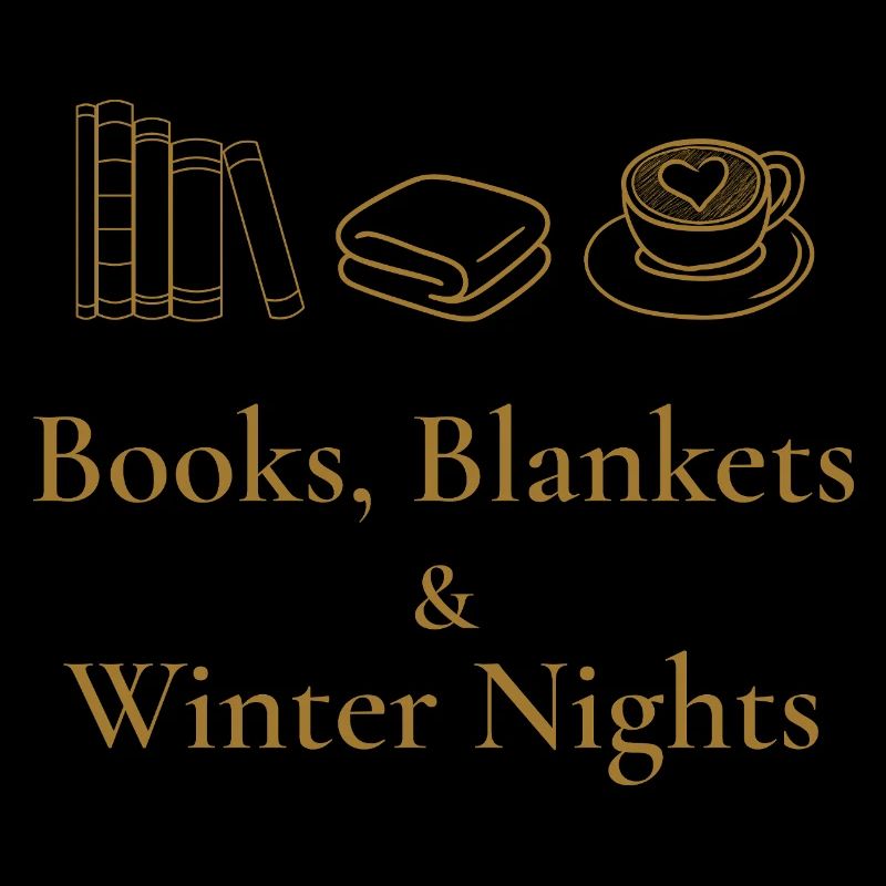 Bücher, Decken & Winternächte – Gemütliche Atmosphäre