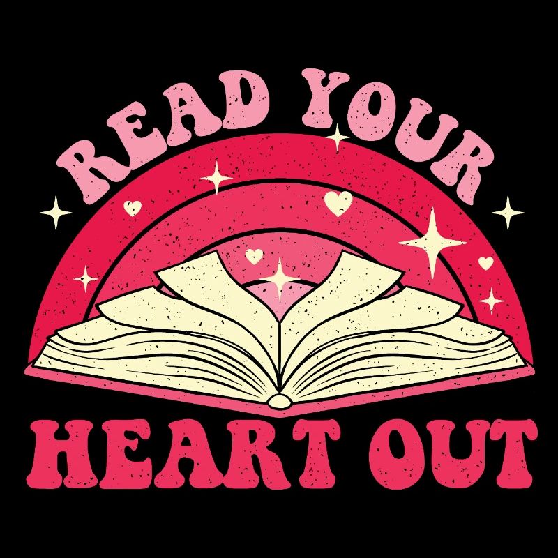 Lecteur drôle de Reader Reading Your Heart Out