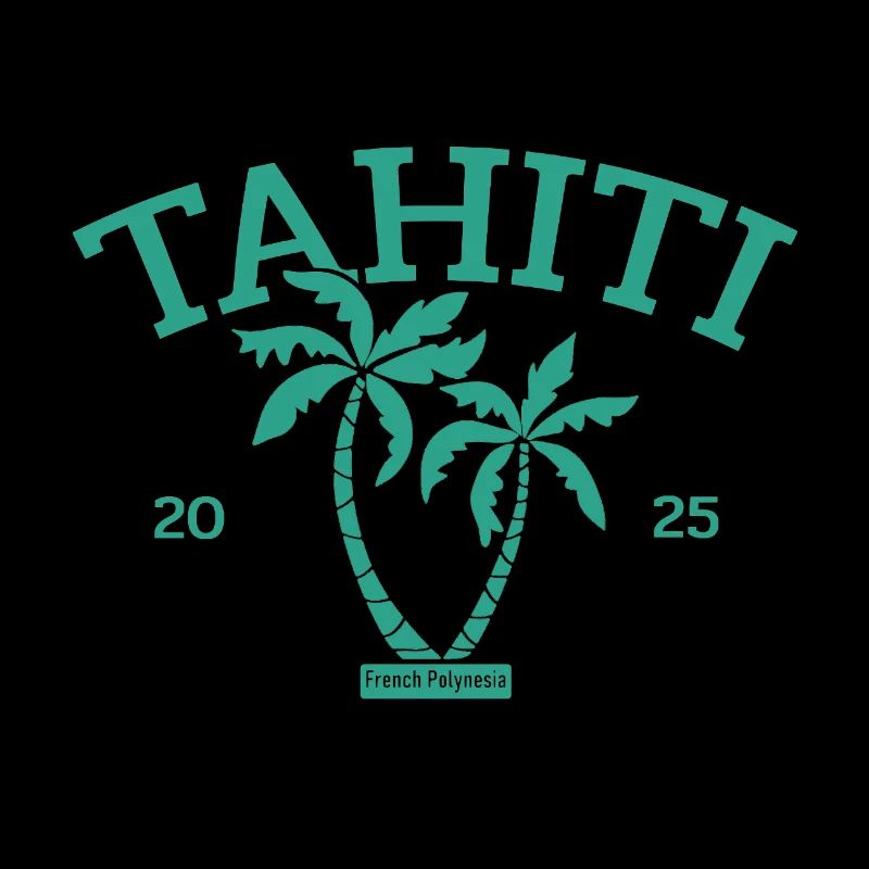 Tahiti - Palm Tree - Palm Trees - French Polynesia Beach