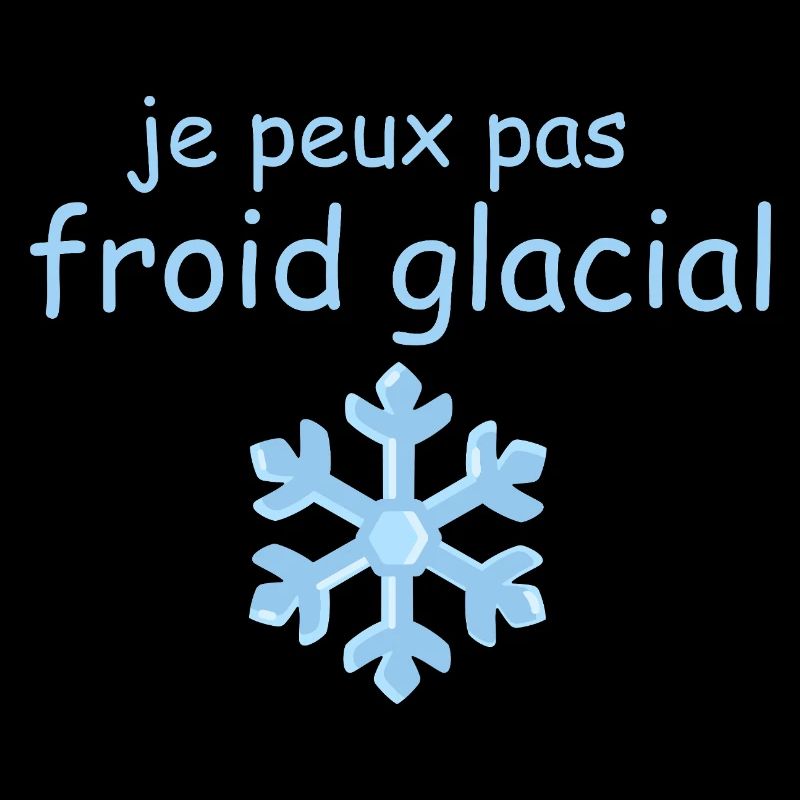 Frisson Glacial Flocon Bleu