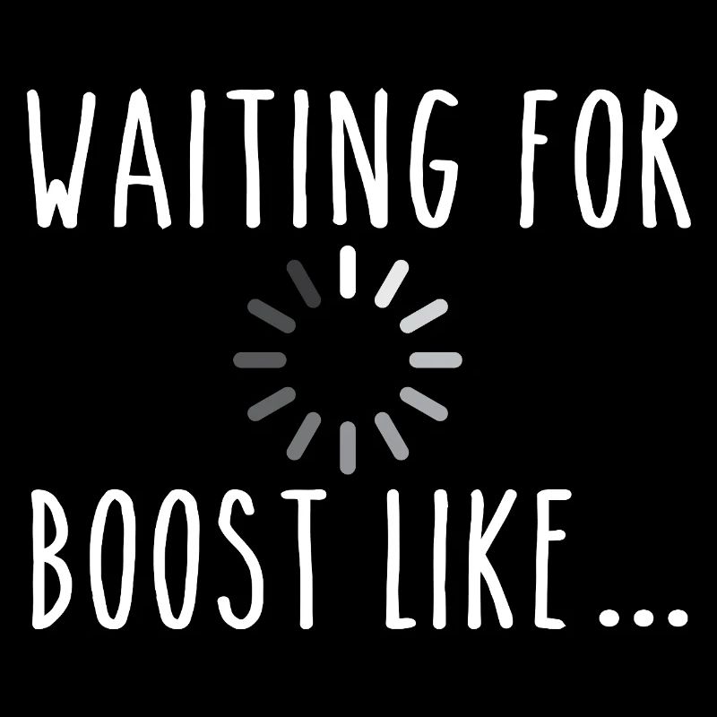 Attendre le boost comme une course turbo