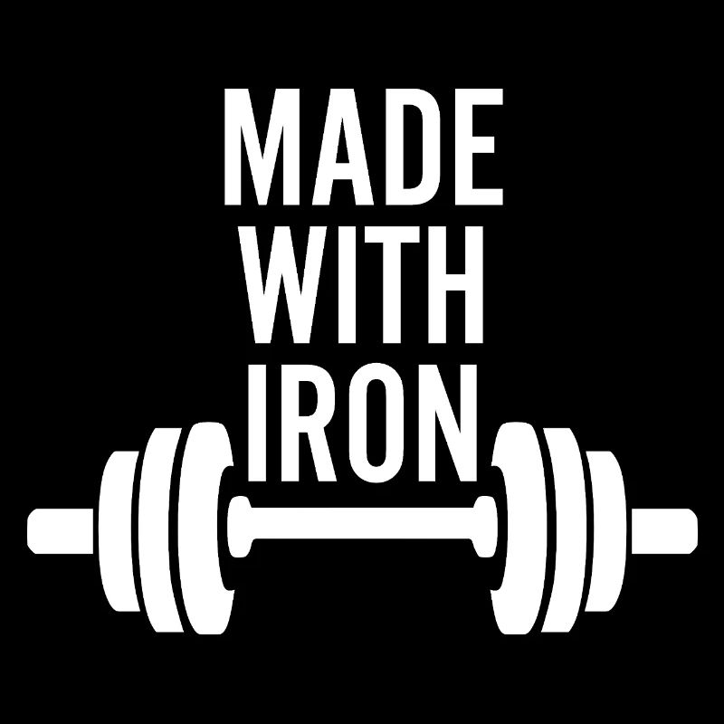 Fabriqué avec du fer Weightlifting