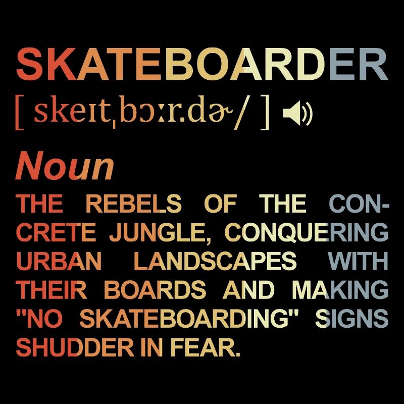 Signification de skateboarder