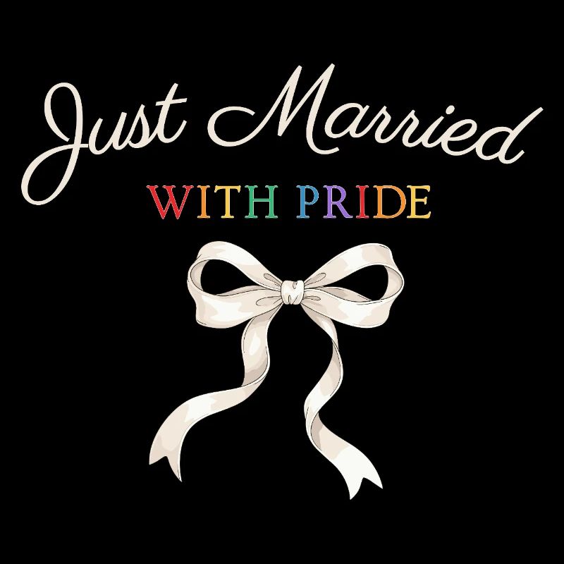 Just Married Pride Schleife