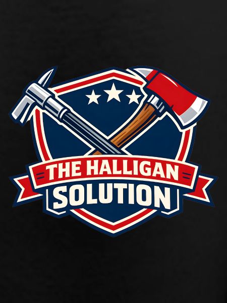 Halligan Solution Shield Graphic