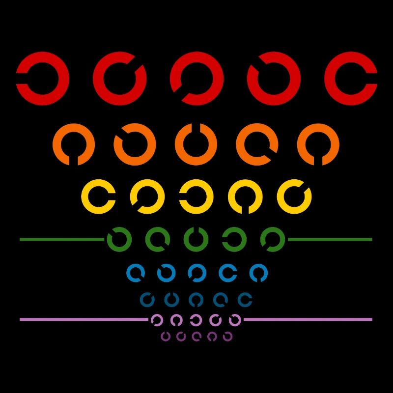 Rainbow Visual Test