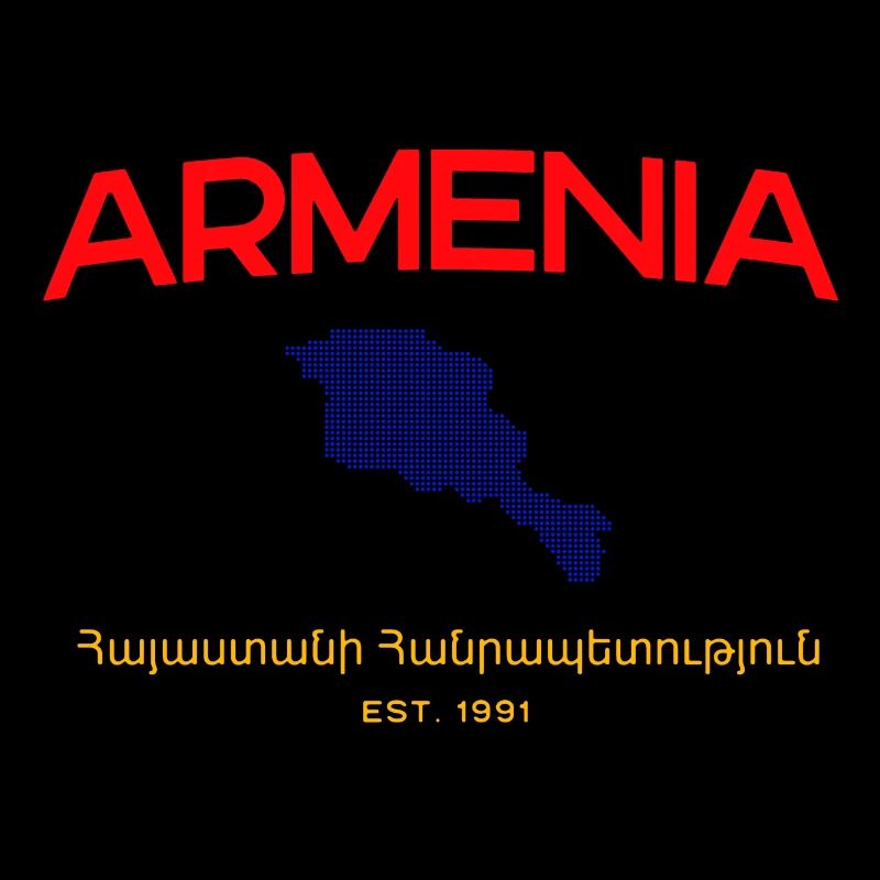 Armenia Map Script Emblem