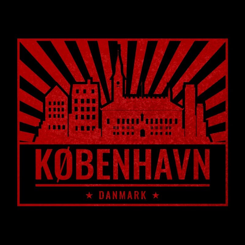København Skyline Stempelrot