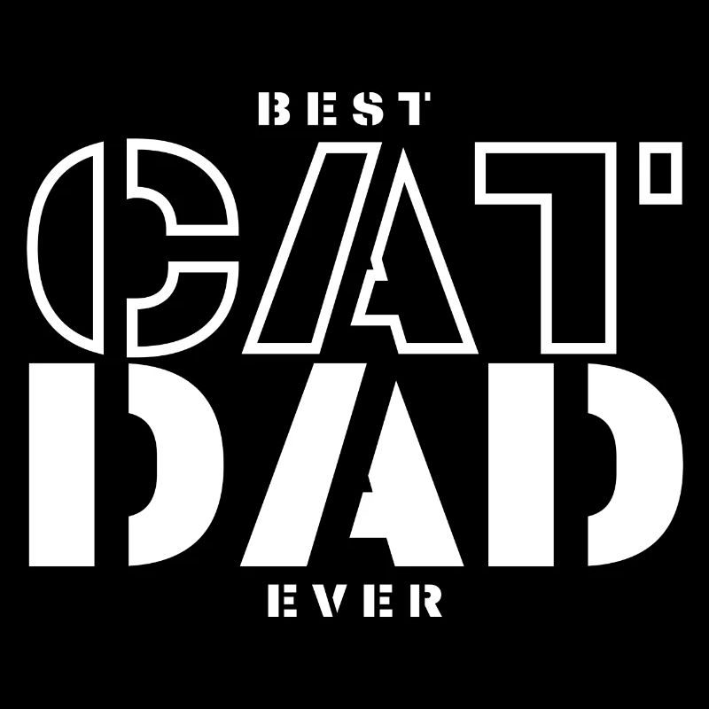 Bestes Katzen-Daddy-Design