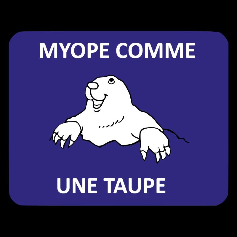 Short-sighted as a mole