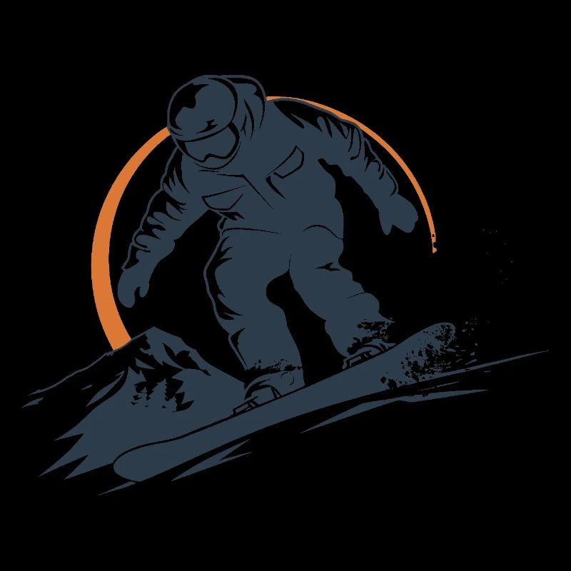 Snowboarder Graphic