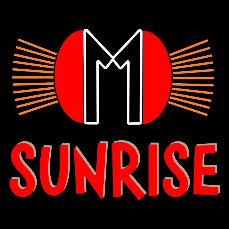 Conception du logo Sunrise Bold