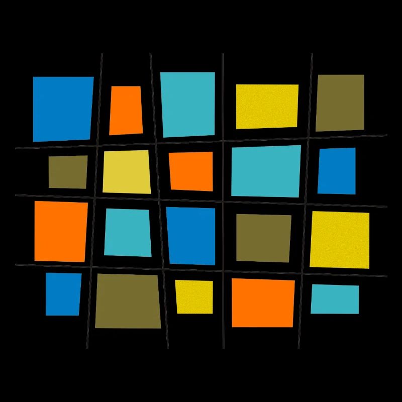 Farbiges Patchwork von Cean